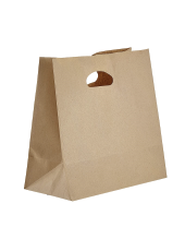 5 Paper bags with diecut handle