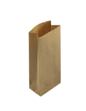 6 Paper bags without handle